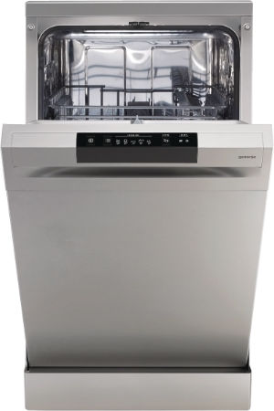 Gorenje Ελεύθερο Πλυντήριο Πιάτων για 9 Σερβίτσια Π44.8xY84.5εκ. Inox