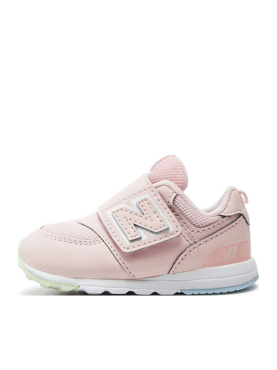 574 Classic Παιδικά Sneakers με Σκρατς Ροζ