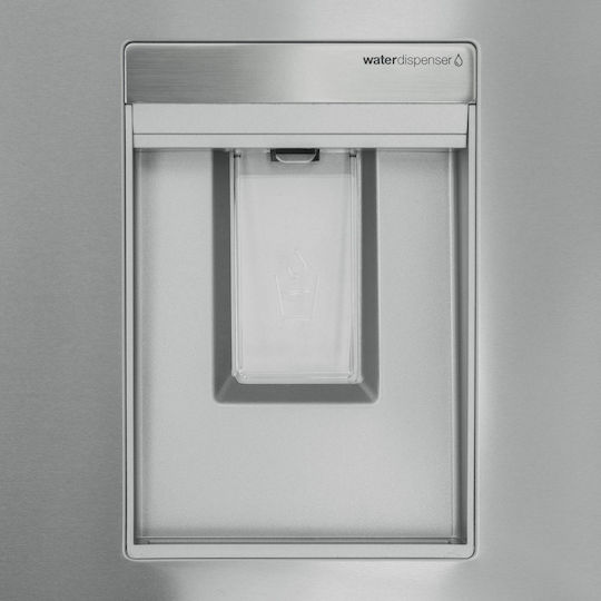 Sharp Combină frigorifică 331lt NoFrost Î186xL59.5xA65cm. Inox SJ-NBA21DMDIE