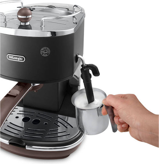 De'Longhi Icona Vintage 1100W Налягане 15бар Черна