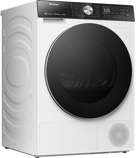 Hisense DH5S902BW Στεγνωτήριο 9kg με Αντλία Θερμότητας