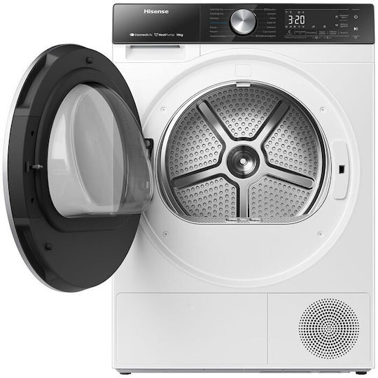 Hisense DH5S902BW Στεγνωτήριο 9kg με Αντλία Θερμότητας