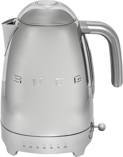 Smeg Kettle 1.7lt 2400W Silver