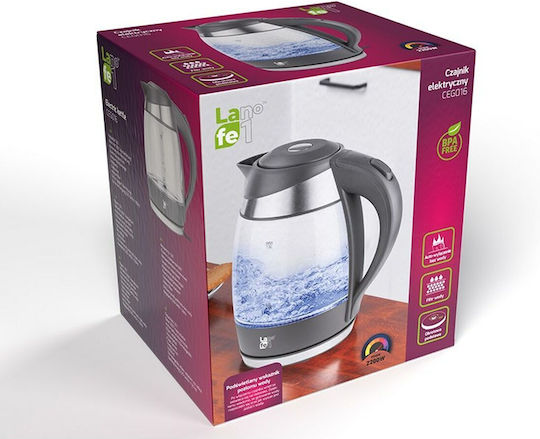 Lafe Βραστήρας 1.8lt 2200W Γκρι