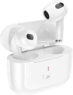 Hoco EW58 In-ear Bluetooth Handsfree Earphones with Charging Case Whitά