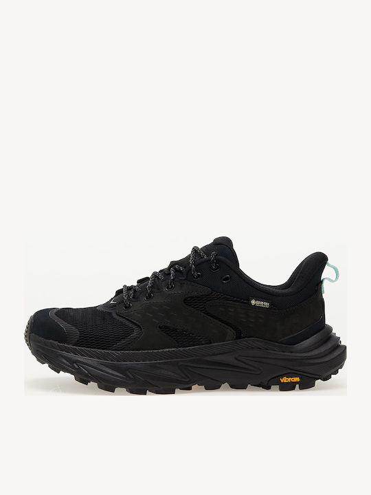 HOKA Anacapa 2 Frauen Wanderschuhe Wasserdicht mit Gore-Tex-Membran Schwarz
