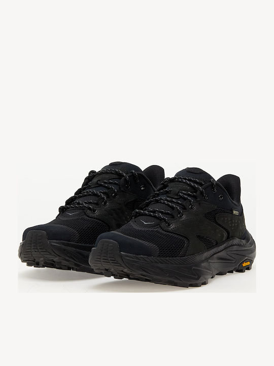 HOKA Anacapa 2 Frauen Wanderschuhe Wasserdicht mit Gore-Tex-Membran Schwarz