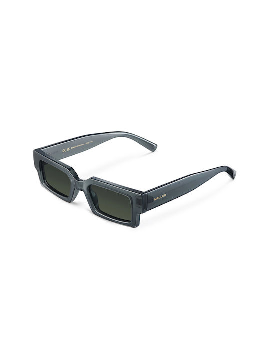 Meller Sunglasses with Gray Plastic Frame and Green Lens AR-FOSSILOLI