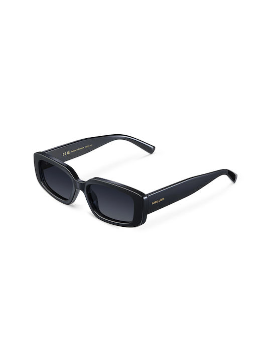 Meller Women's Sunglasses with Black Plastic Frame and Black Lens AKI-TUTCAR