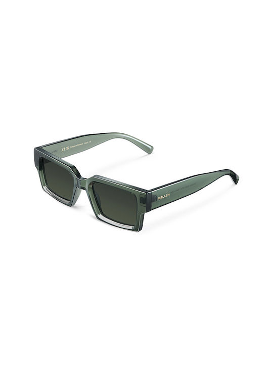 Meller Sunglasses with Green Plastic Frame and Green Polarized Lens TI-FOGOLI