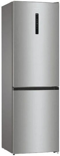 Gorenje Combină frigorifică 300lt Total NoFrost Î185xL60xA59.2cm. Inox NRK6192AXL4