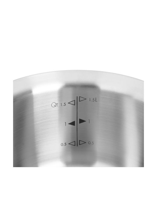 Woll Tiefer Edelstahl-Topf 2Es / 16cm