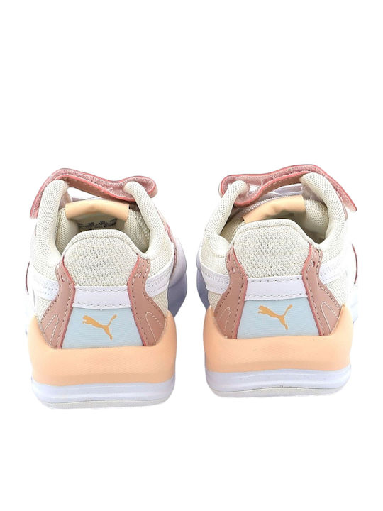 X-ray Speed Lite Kids Sports Shoes Running with Hoop & Loop Closure White
