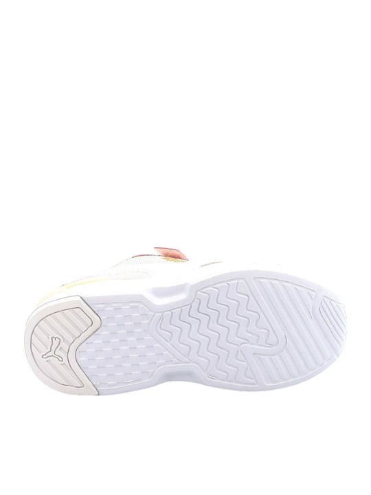 X-ray Speed Lite Kids Sports Shoes Running with Hoop & Loop Closure White