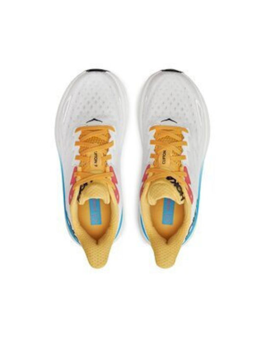 HOKA Clifton 9 Women's Running White