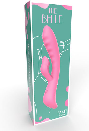 ToyJoy Vibrator Kaninchen 21cm Rosa