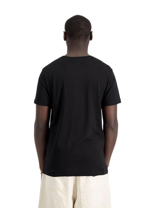 Alpha Industries T Men's Short Sleeve Blouse Black