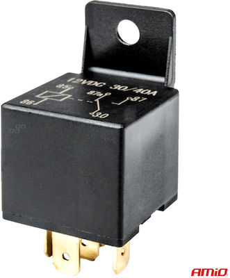 AMiO Car Relay 5 pin 12V 40Ah