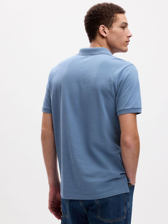 Polo Kurzarmbluse bainbridge blue