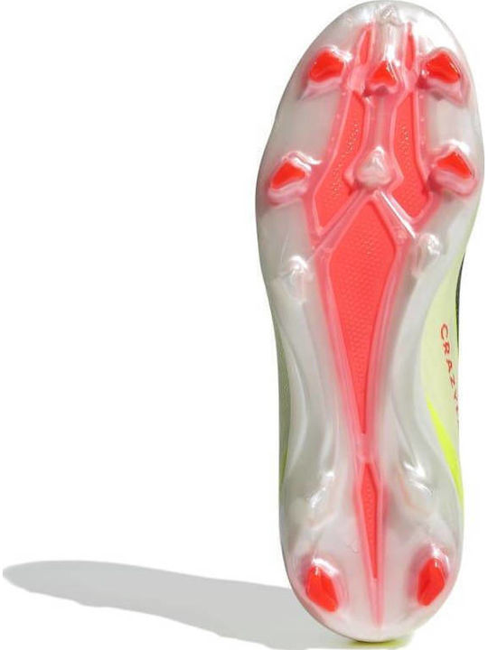 X Crazyfast Elite Kids Molded Soccer Shoes Team Solar Yellow 2 / Core Black / Cloud White