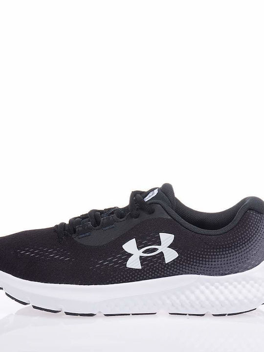 Under Armour Charged Rogue 4 Γυναικεία Αθλητικά Παπούτσια Running Μαύρα