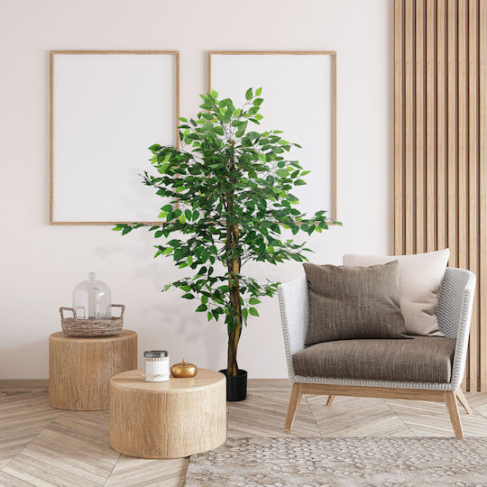 Plantă Artificială în Ghiveci Green 150cm HomCom