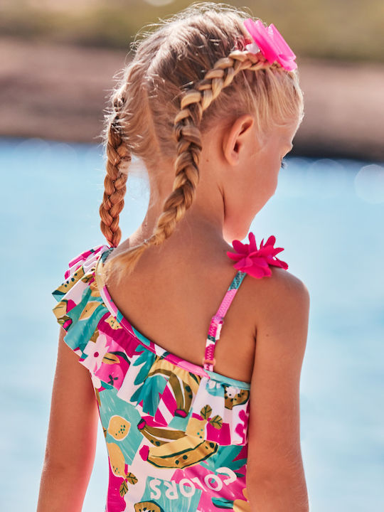 Mayoral Kids Swimwear One-Piece Fuchsia