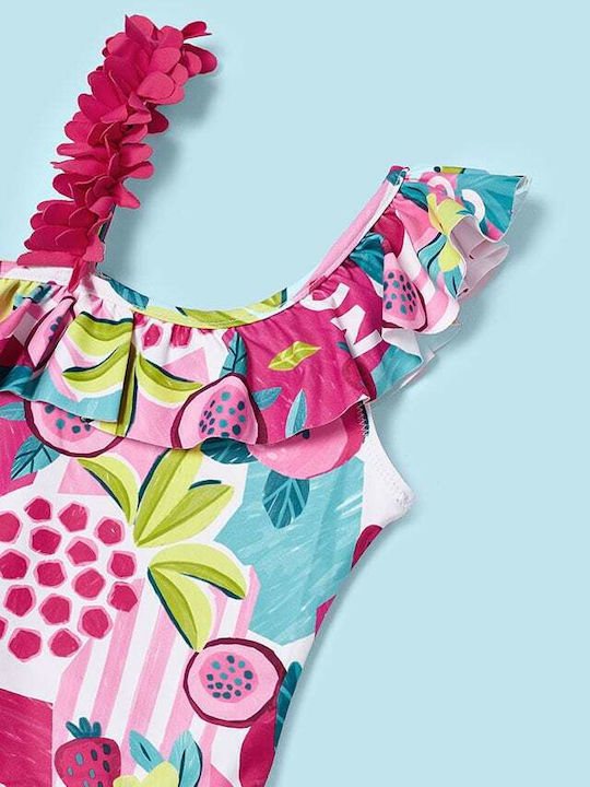 Mayoral Kids Swimwear One-Piece Fuchsia