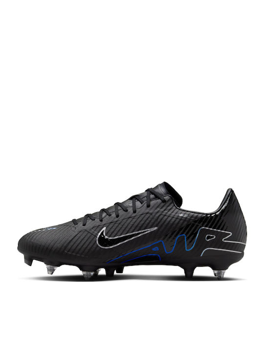 Nike Mercurial Vapor 15 Academy Football Shoes with Cleats Black