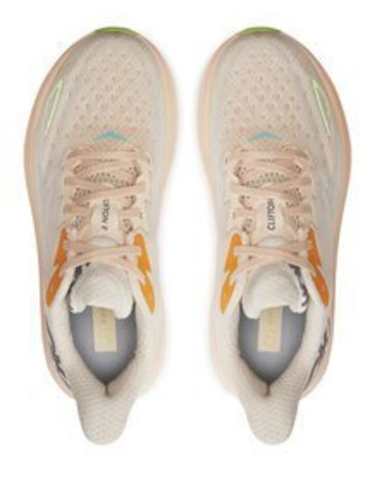 Clifton 9 Sport Shoes Running Beige