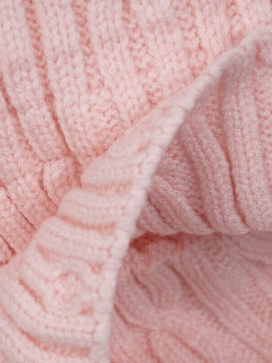 Kinder Mütze Gestrickt Rosa