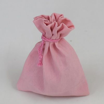 Decocraft Stoff Beutel für Geschenke Rosa 14x18cm. 12Stück