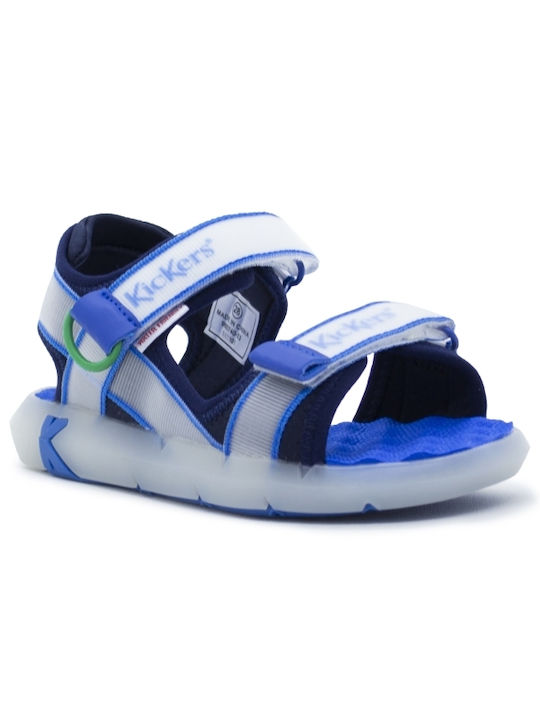 Kickers Kinder Sandalen Anatomisch Blau