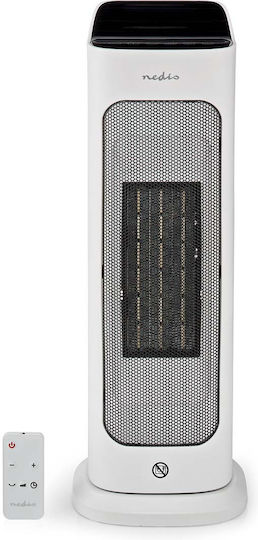 Nedis Керамичен Вентилаторен нагревател Стая За под Бял 2000W