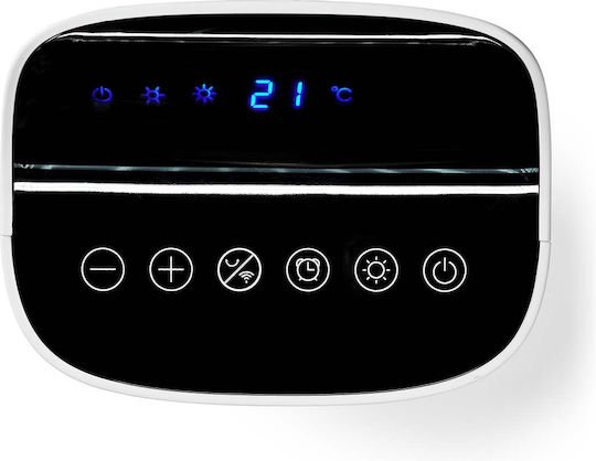 Nedis Керамичен Вентилаторен нагревател Стая За под Бял 2000W