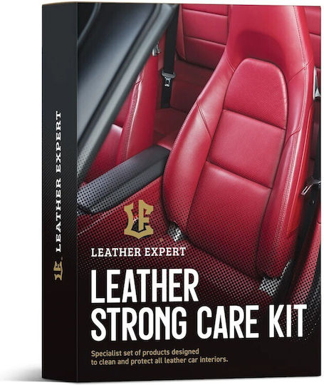 Leather Expert Σετ Καθαρισμού / Γυαλίσματος και Προστασίας για Δερμάτινα Μέρη Αυτοκινήτου 200ml
