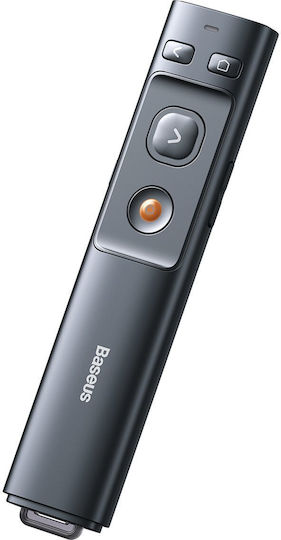 Baseus Orange Dot с Оранжев Лазер в Сив Цвят