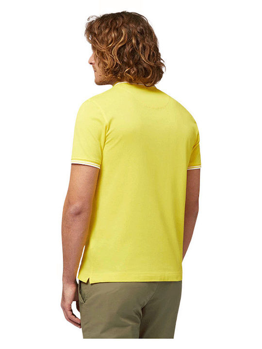 Harmont & Blaine Men's Short Sleeve Blouse Polo Yellow