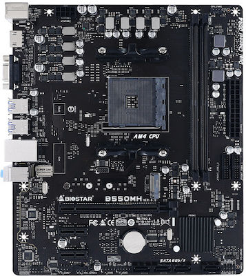 Biostar B550MH 3.0 Ver. 3.0 Motherboard Micro ATX με AMD AM4 Socket