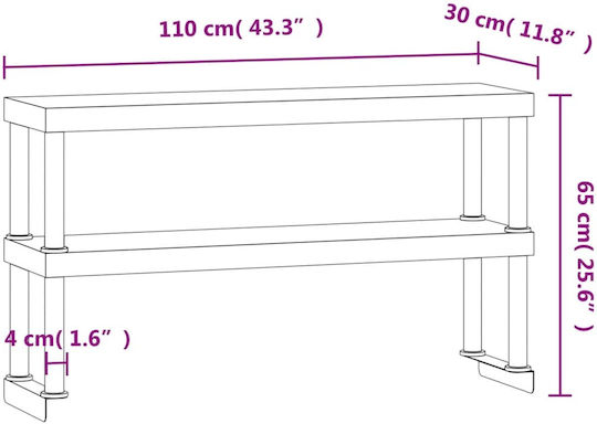 vidaXL Shelf
