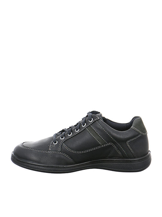 Pantofi casual pentru bărbați Anatomici Negre