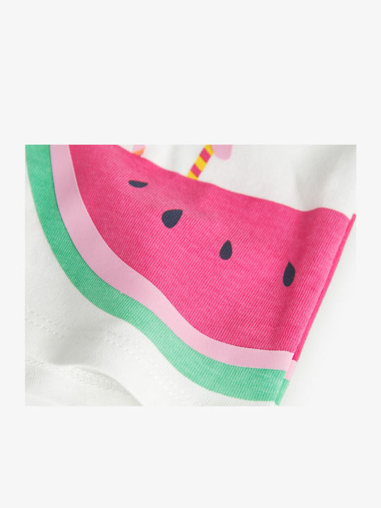 Kids' Set with Shorts Summer 2pcs Ecru