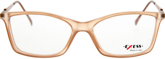 Exess Transparent Plastic Eyeglass Frame EX353 9509