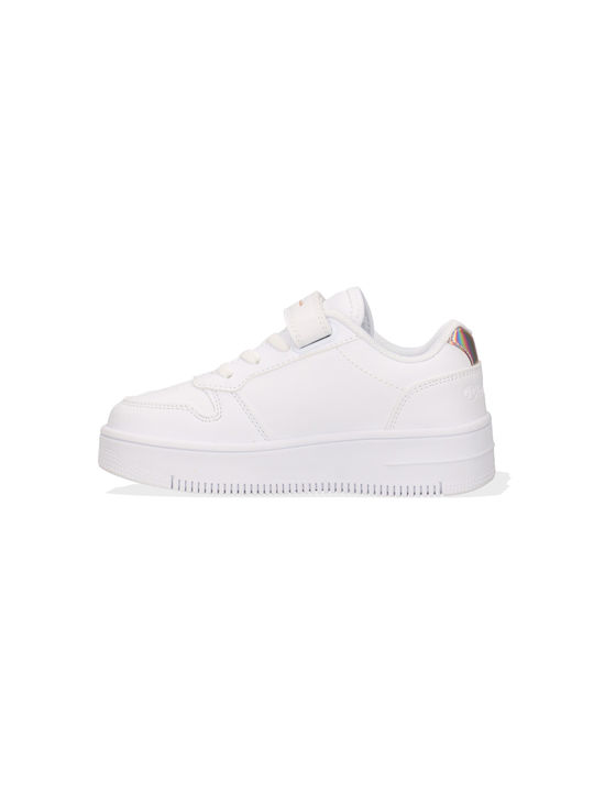 Champion Kids Sneakers Rebound Platform White