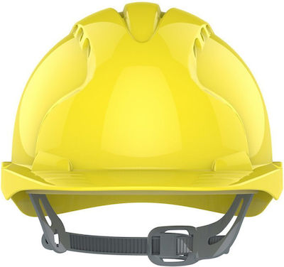 JSP Evo2 Construction Site Helmet Yellow AJE030-000-200