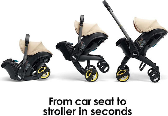Doona Car Seat & Stroller Baby Car Seat i-Size with Isofix Sahara Sand 0-13 kg