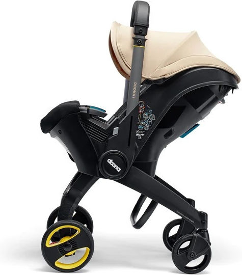Doona Car Seat & Stroller Baby Car Seat i-Size with Isofix Sahara Sand 0-13 kg