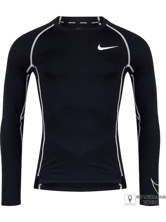 Nike Pro Dri-fit Dri-Fit Αθλητική Μπλούζα Μακρυ...