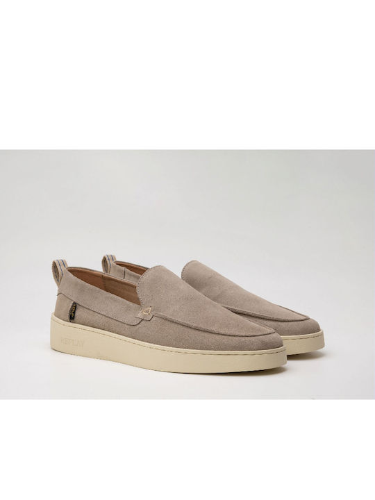 Men's Moccasins Beige