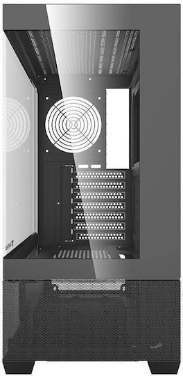 Darkflash DS900 AIR Gaming Midi-Turm Computergehäuse mit Seitenfenster Schwarz